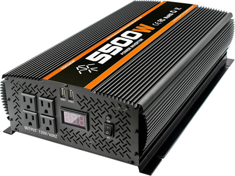 5500W Inverter 12V to 110V/120V Power Inverter